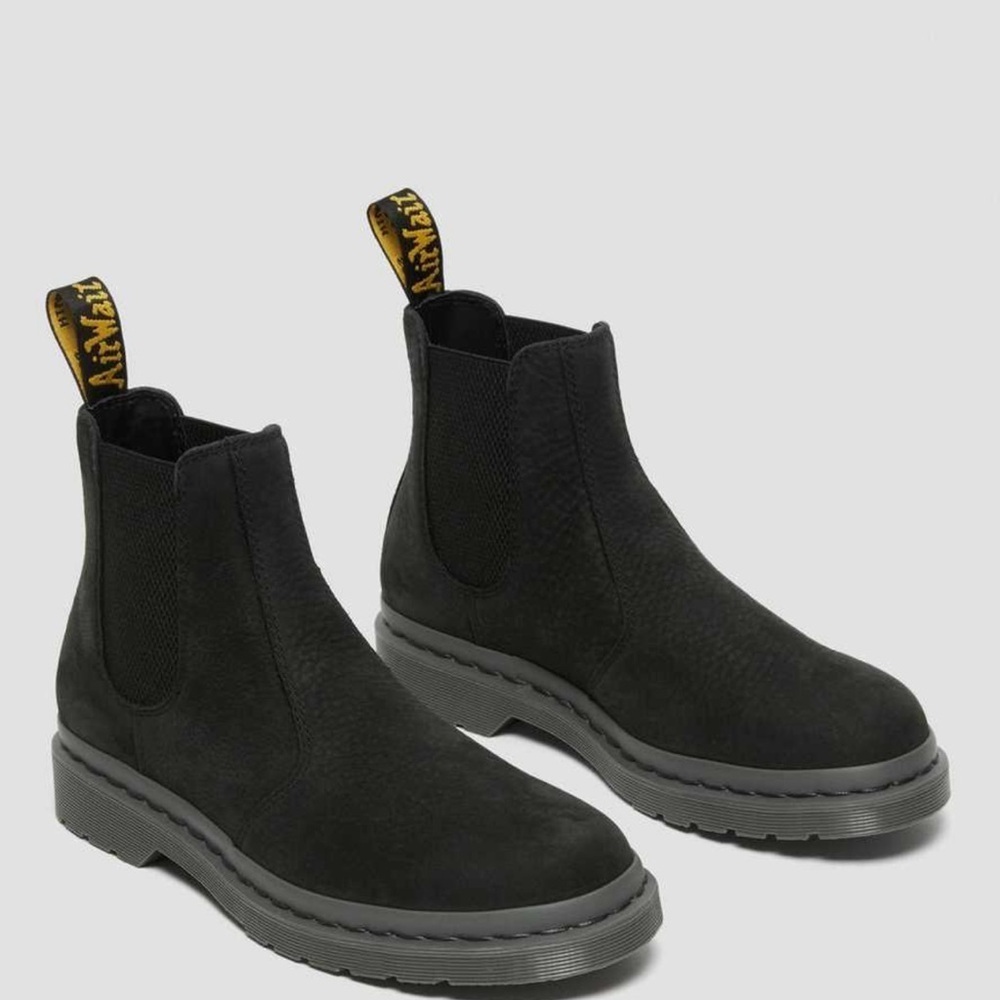 NWOT Dr Martens MONO MILLED NUBUCK LEATHER CHELSEA BOOTS Sz 5 M